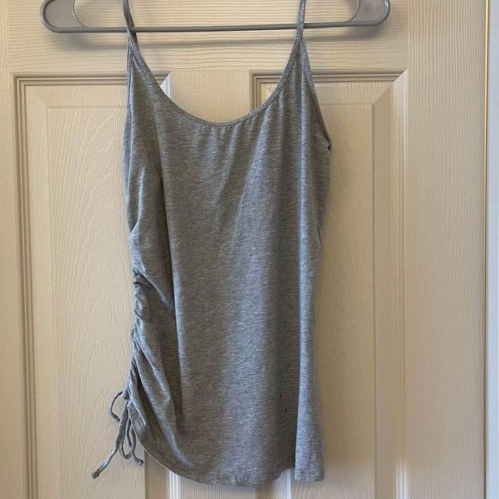 Grey womens lululemon spaghetti strap